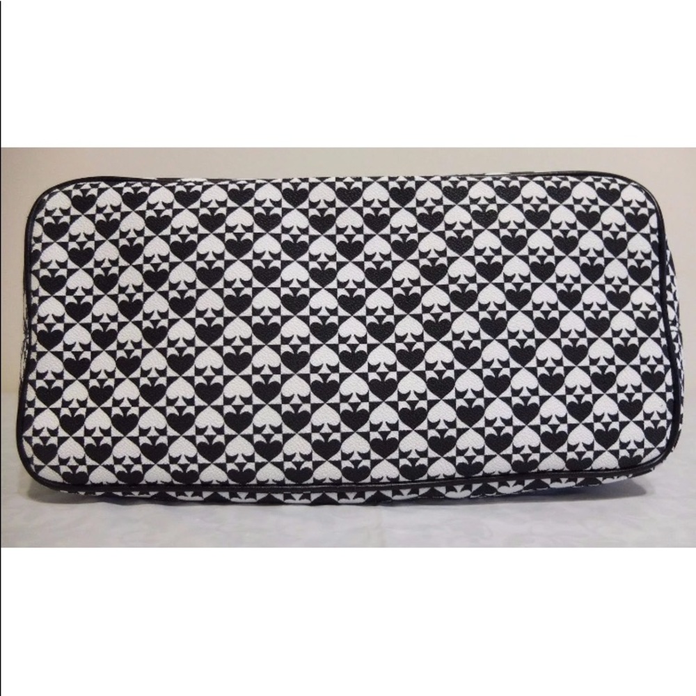 NWT KATE SPADE PENN PLACE BLACK WHITE DIAPER BAG - Picture 6 of 7